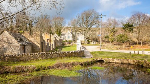 Tyneham, a village on the isle of purbeck