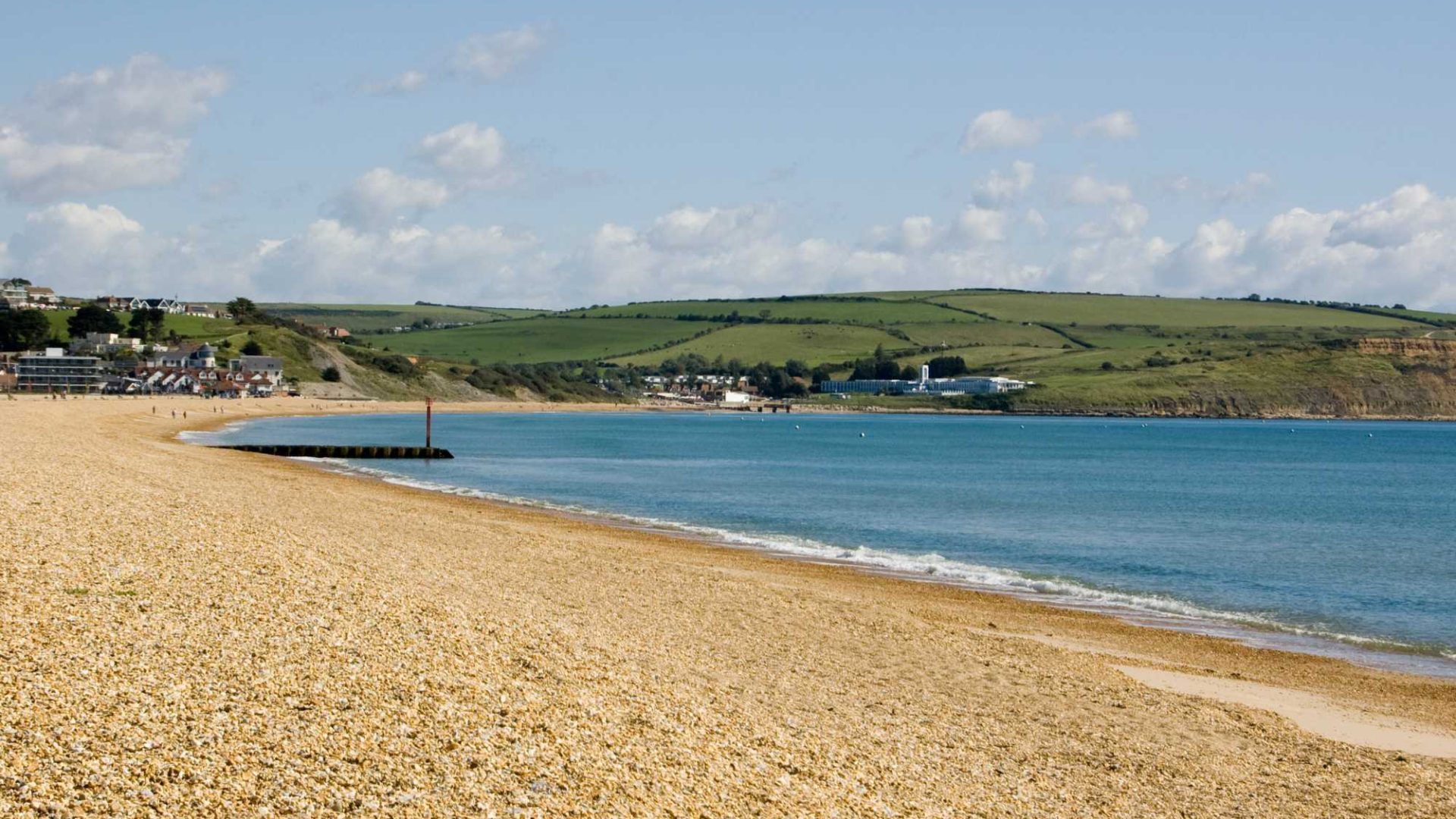 Weymouth Beach, in Dorset