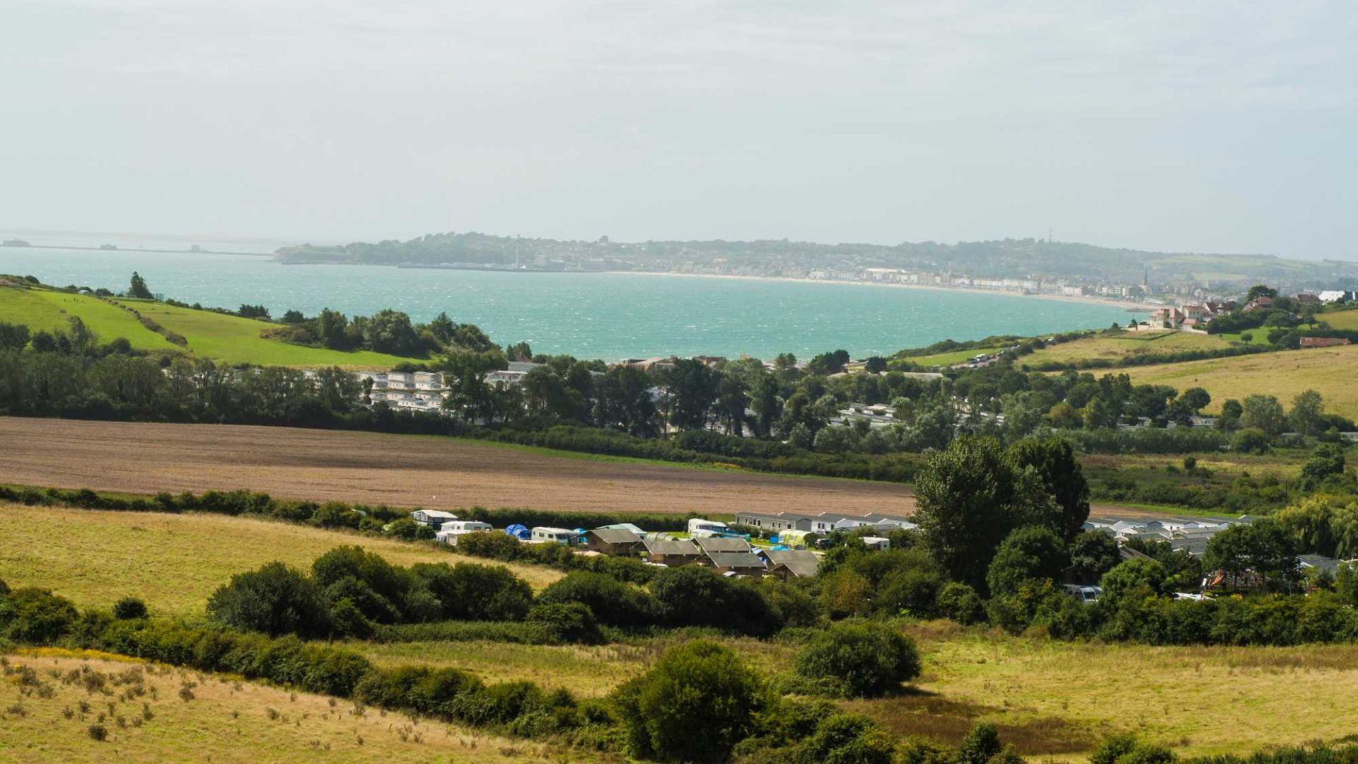 The view towards Weymouth