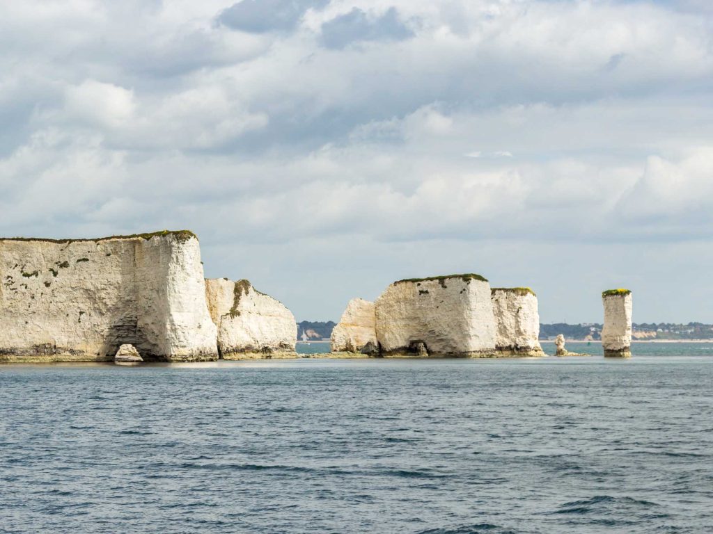 Old Harry Rocks in Dorset on the Jurassic Coast