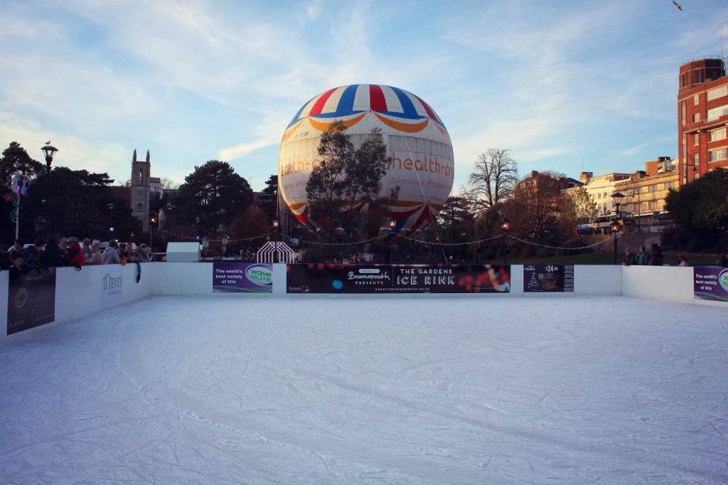 ice skating at bournemouth bic in january