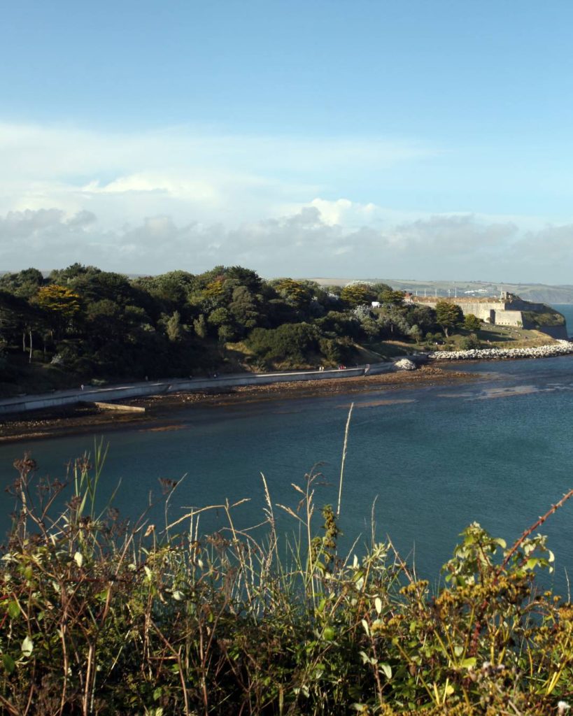 View from The Rodwell Trail in Weymouth