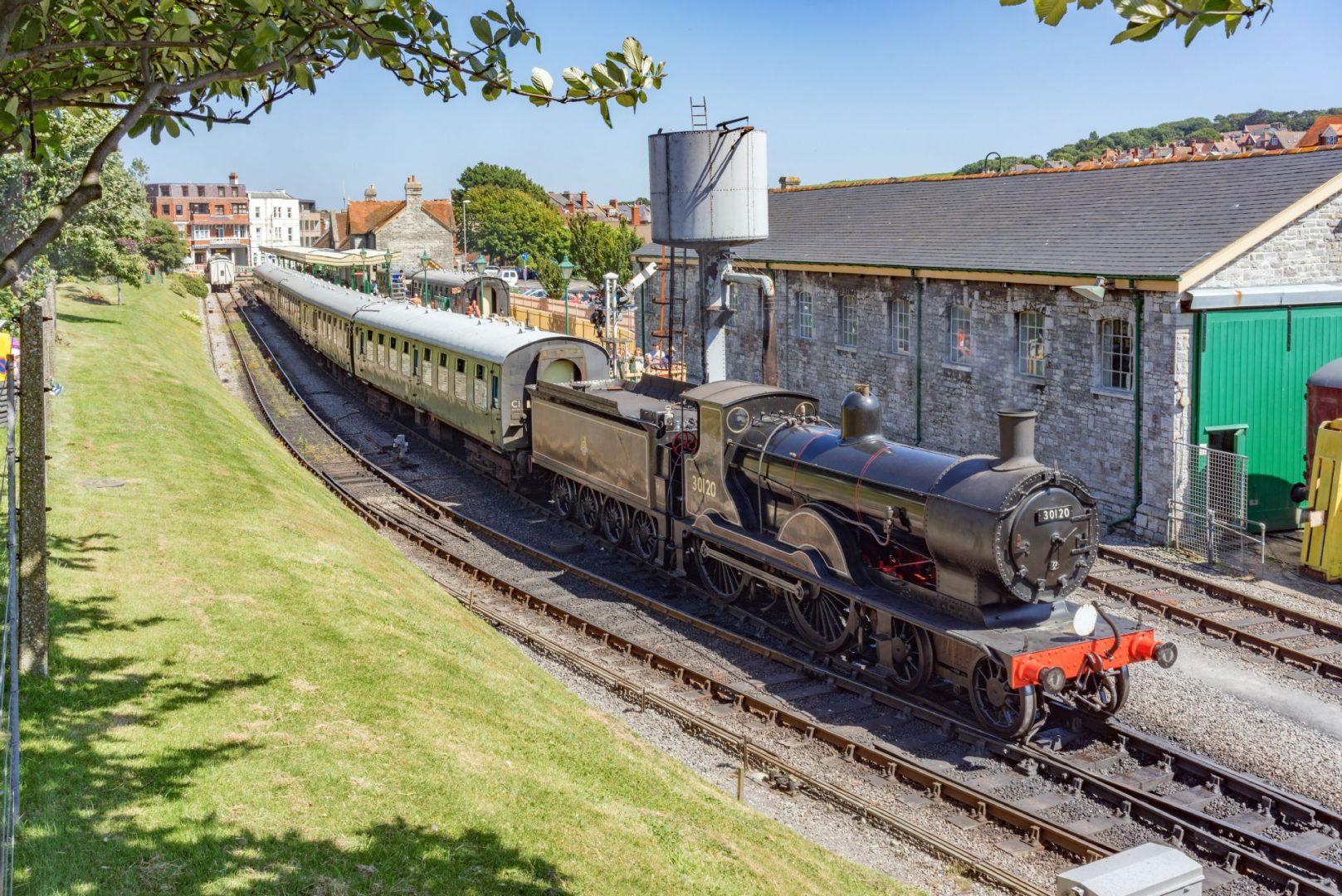 swanage railway near angel cottage