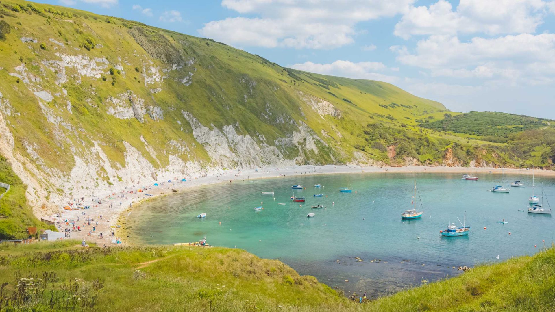 Lulworth Cove in Dorset