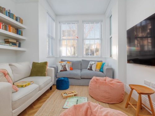 Beachway House living room interior