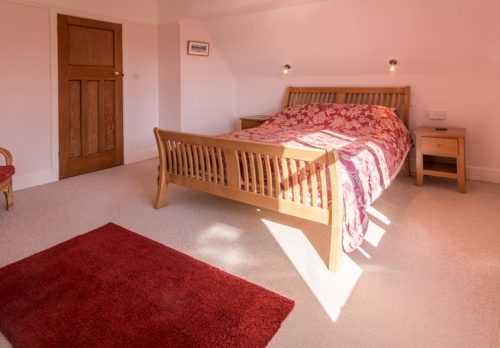 large master bedroom with seperate dressing room