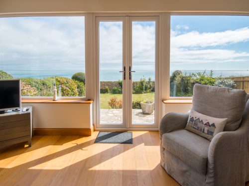 big holiday home with a sea view dorset
